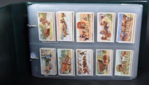 COLLECTION OF VINTAGE CIGARETTE CARDS - CHURCHMANS - PLAYERS