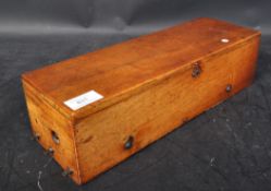 VICTORIAN MAHOGANY CASED MUSICAL BOX