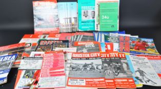 COLLECTION OF VINTAGE 1970S FOOTBALL PROGRAMMES