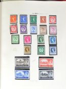 SINGLE ALBUM FRANKED & UNFRANKED STAMPS