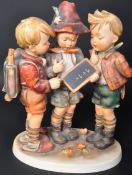 WEST GERMAN 1972 GOEBEL PORCELAIN FIGURE GROUP 170