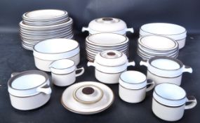 LARGE VINTAGE DENBY CERAMIC STONEWARE DINNER SERVICE
