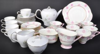 ART DECO ROYAL DOULTON BONE CHINA TEA SERVICE T/W ANOTHER SET