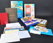 COLLECTION OF VINTAGE BRITISH & FOREIGN FRANKED & UNFRANKED STAMPS