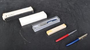 VINTAGE 20TH CENTURY FOUNTAIN / BALLPOINT PENS