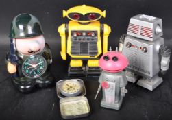STAR COMMAND MID 20TH CENTURY ROBOT RADIOS W/ OTHERS