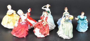 ROYAL DOULTON - COLLECTION OF LADY FIGURINES