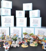 LARGE COLLECTION OF VINTAGE BOXED 'ME TO YOU' BEAR ORNAMENTS