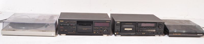 ASSORTMENT OF RETRO VINTAGE HI-FI STEREO EQUIPMENT