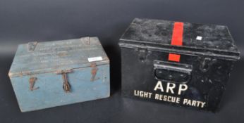WWII SECOND WORLD WAR ARP LIGHT RESCUE FIRST AID TIN