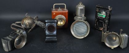 ASSORTMENT OF HAND LAMPS - JOSEPH LUCAS