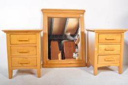 CONTEMPORARY OAK FURNITURE LAND CHEST OF DRAWERS