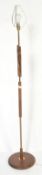 VINTAGE MID CENTURY TEAK WOOD STANDARD FLOOR LAMP