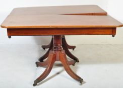 EDWARDIAN MAHOGANY BREAKFAST - TILT TOP DINING TABLE