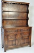 JACOBEAN REVIVAL GOTHIC STYLE OAK WELSH DRESSER