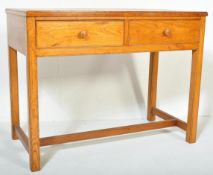 MID 20TH CENTURY AIR MINISTRY GOLDEN OAK OFFICE DESK