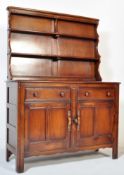 ERCOL OLD COLONIAL DARK ELM WOOD DRESSER