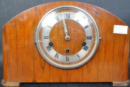 MID CENTURY HALLER MANTEL CLOCK
