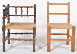 WILLIAM & MARY REVIVAL CHILDREN CHAIR AND OTHER