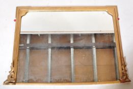 LARGE 19TH CENTURY GILT MIRROR