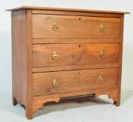 1920's ARTS & CRAFTS WALNUT COTTAGE CHEST OF DRAWERS