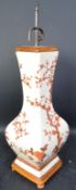 20TH CENTURY CHINESE CERAMIC TABLE LAMP