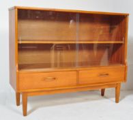 BRITISH MODERN DESIGN MEREDEW SLIDING DOOR BOOKCASE