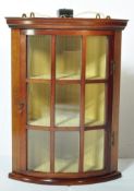 19TH CENTURY GEORGE III SMALL CORNER CABINET
