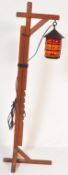 CONTEMPORARY ORIENTAL STYLE PORCH HANGING LANTERN & STAND