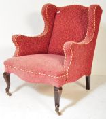 19TH CENTURY VICTORIAN WINGBACK ARMCHAIR