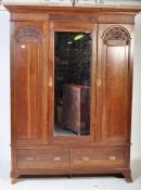 VICTORIAN 19TH CENTURY OAK WARDROBE