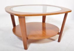 MID CENTURY TEAK WOOD ASTRO STYLE COFFEE TABLE
