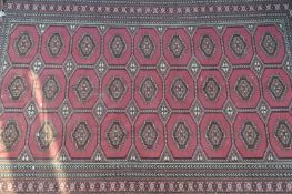 VINTAGE 20TH CENTURY PERSIAN ISLAMIC TABRIC MAHI FLOOR RUG