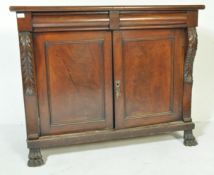 EARLY 20TH CENTURY REGENCY REVIVAL MAHOGANY SIDEBOARD