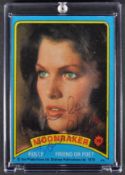 JAMES BOND - LOIS CHILES - SIGNED TRADING CARD - AFTAL