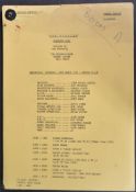 THE GOODIES (BBC 1970-1982) – ORIGINAL CAMERA SCRIPT