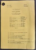 THE GOODIES (BBC 1970-1982) – ORIGINAL CAMERA SCRIPT