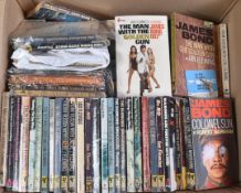 JAMES BOND - LARGE COLLECTION OF VINTAGE PAN BOOKS