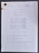 THE GOODIES (BBC 1970-1982) – ORIGINAL CAMERA SCRIPT
