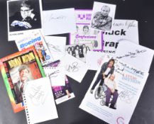 AUTOGRAPHS - COLLECTION OF ASSORTED SIGNATURES