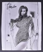 VALERIE LEON COLLECTION - LARGE VINTAGE SIGNED PHOTOGRAPH