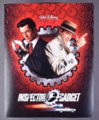 INSPECTOR GADGET (1999) - BRODERICK & EVERETT SIGNED POSTER