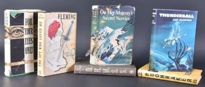 JAMES BOND - BOOKS - IAN FLEMING - COLLECTION OF FIRST EDITIONS