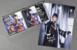 MICHAEL JAYSTON COLLECTION – DOCTOR WHO SIGNED CD & PHOTO