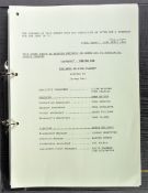 LOVEJOY - ORIGINAL PRODUCTION SCRIPT 'FRIENDS IN HIGH PLACES'