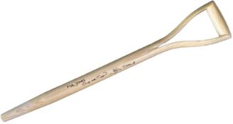 THE TWO RONNIES - JOHN OWENS - SIGNED FORK HANDLE