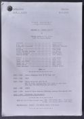THE GOODIES (BBC 1970-1982) – ORIGINAL CAMERA SCRIPT