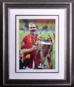 FOOTBALL - PAUL SCHOLES - MAN UTD - LARGE SIGNED PHOTOGRAPH