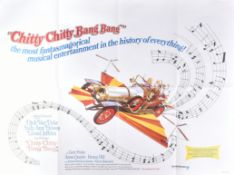 CHITTY CHITTY BANG BANG (1968) - ORIGINAL BRITISH QUAD