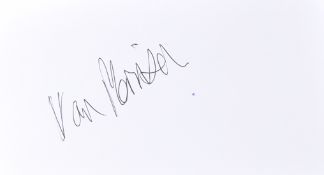 AUTOGRAPH ALBUM - ROGER DALTRY, THE KINKS, SEAN BEAN ETC